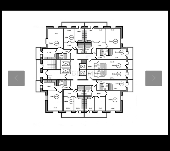 
   Продам 2-комнатную, 65.25 м², Квадро, дом 3

. Фото 2.