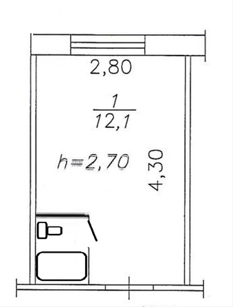 
   Продам комнату, 12.1 м², Джамбульская ул, 2д

. Фото 7.