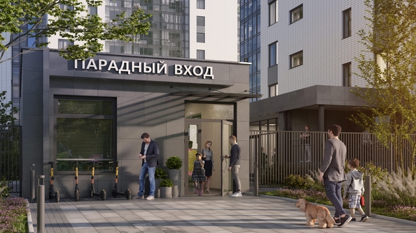 
   Продам 1-комнатную, 43.3 м², Белый квартал на Свободном, дом 3

. Фото 4.