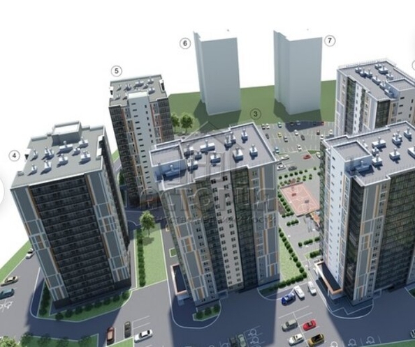 
   Продам 2-комнатную, 56.3 м², Мичурино, дом 2 строение 5

. Фото 6.