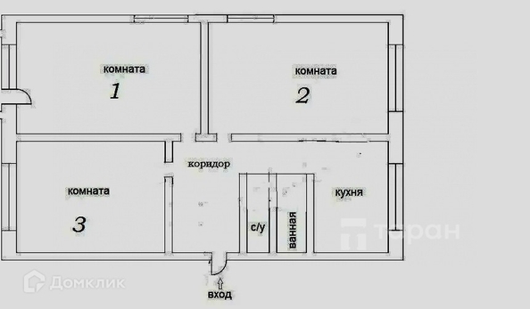 
   Продам 3-комнатную, 63.5 м², Краснофлотская 2-я ул, 9

. Фото 2.