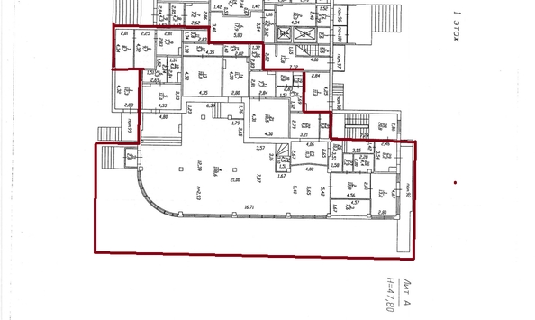 
   Продам помещение свободного назначения, 680 м², Молодежный пр-кт, 33

. Фото 2.