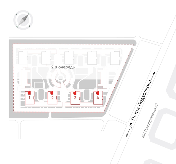 
   Продам 2-комнатную, 56.1 м², Чижи, 1 очередь

. Фото 2.