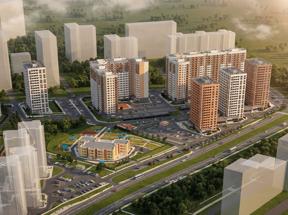 
  Продается 1-комн. квартира 41.61 м², в ЖК Нанжуль-Солнечный, дом 11. Фото 21.
