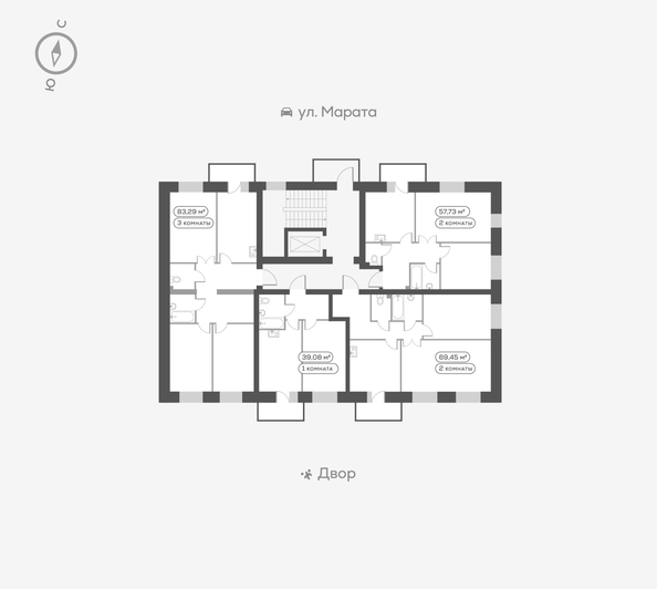 
   Продам 3-комнатную, 83.3 м², Ладо Кецховели ул, 27

. Фото 15.