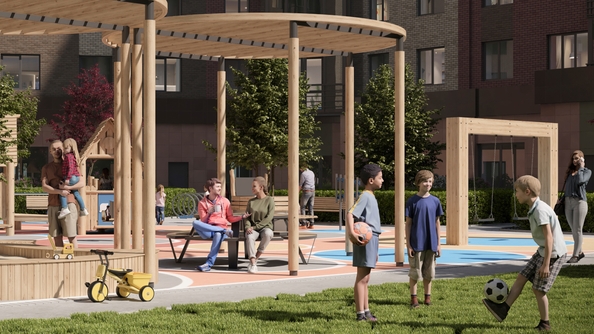 
  Продается 3-комн. квартира, 77.4 м², ЖК Южный берег, дом 24
. Фото 9.