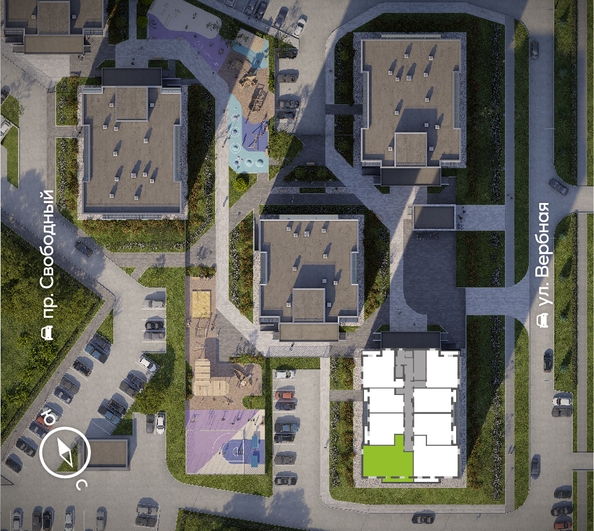 
   Продам 3-комнатную, 83.2 м², Белый квартал на Свободном, дом 3

. Фото 1.