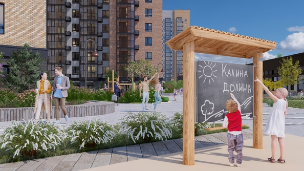 
  Продается 2-комн. квартира, 34.9 м², ЖК Калина Долина, дом 2
. Фото 14.
