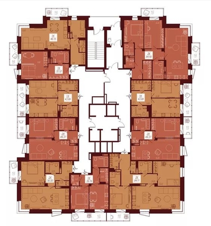 
  Продается 2-комн. квартира, 49.37 м², ЖК АЙВАЗОВSKY (АЙВАЗОВСКИЙ), 2
. Фото 4.