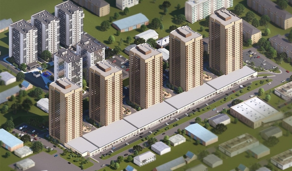 
  Продается 2-комн. квартира, 64.73 м², ЖК На Дудинской, дом 5
. Фото 1.