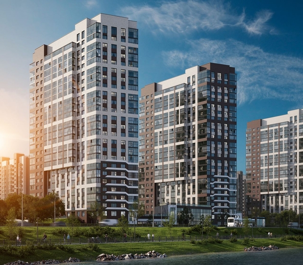 
  Продается 3-комн. квартира, 78.4 м², ЖК Суриков, дом 1
. Фото 3.