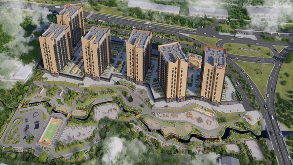 
  Продается 3-комн. квартира, 59.1 м², ЖК Калина Долина, дом 2
. Фото 13.