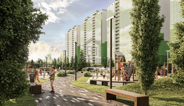 
  Продается студия, 36.2 м², ЖК Аллея Парк, 1 этап
. Фото 3.