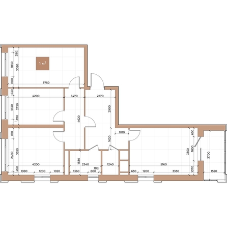 
  Продается 3-комн. квартира, 88 м², ЖК Небо над Енисеем
. Фото 3.