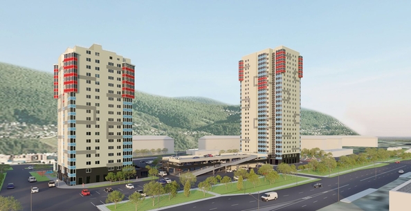 
  Продается 2-комн. квартира, 53.6 м², ЖК Олимп, дом 1
. Фото 1.