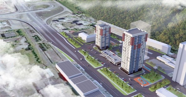 
  Продается 2-комн. квартира, 53.6 м², ЖК Олимп, дом 1
. Фото 12.