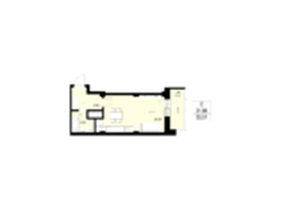 
  Продается студия, 33.51 м², ЖК ЛЕТО, дом 2
. Фото 2.