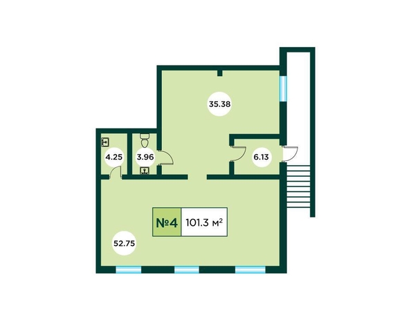 
  Сдается торговая площадь, 100 м², Эко мкр, д. 2
. Фото 6.