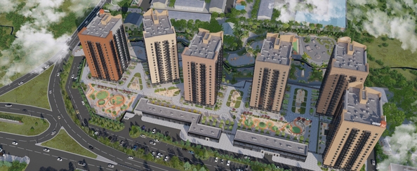 
  Продается 2-комн. квартира, 36.8 м², ЖК Калина Долина, дом 3
. Фото 3.