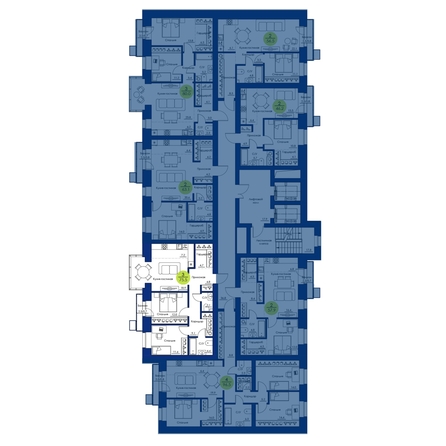 
  Продается 3-комн. квартира, 75.5 м², ЖК Вита-парк
. Фото 2.