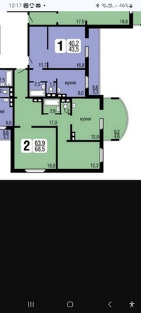 
  Продам 2-комн. квартиру, 64 м², ЖК Белые Росы, дом 11
. Фото 1.