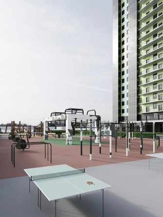 
  Продается 1-комн. квартира, 37.2 м², ЖК Зеленая высотка на Калинина
. Фото 2.