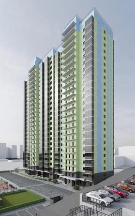 
  Продается 2-комн. квартира, 58.1 м², ЖК Зеленая высотка на Калинина
. Фото 9.
