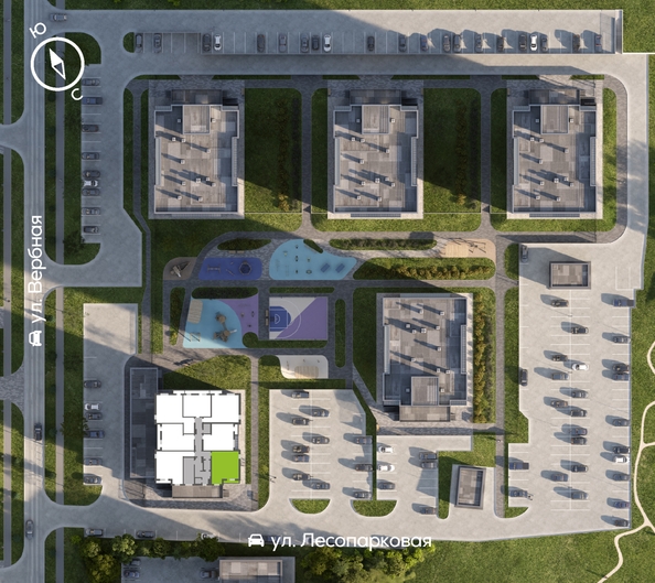 
  Продается 2-комн. квартира, 52.7 м², ЖК Белый квартал на Свободном, дом 4
. Фото 1.