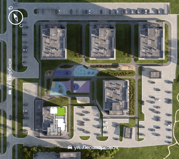 
  Продается 2-комн. квартира, 52.7 м², ЖК Белый квартал на Свободном, дом 4
. Фото 1.