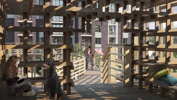 
  Продается 2-комн. квартира, 64.1 м², ЖК Барбарис
. Фото 16.