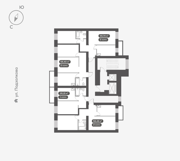 
  Продается 1-комн. квартира, 35.15 м², ЖК DAO (ДАО), дом 1
. Фото 5.