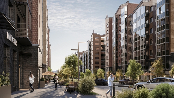 
  Продается 1-комн. квартира, 41.07 м², ЖК Октябрьский, дом 2
. Фото 3.