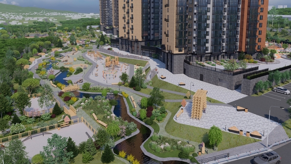 
  Продается 3-комн. квартира, 55.3 м², ЖК Калина Долина, дом 1
. Фото 8.