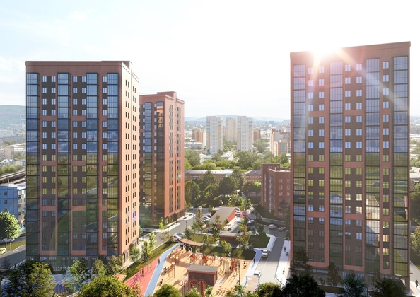 
  Продается 3-комн. квартира, 55.29 м², ЖК Биография, дом 2, корп 1
. Фото 12.