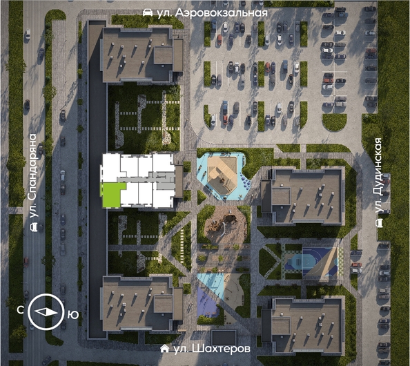 
  Продается 3-комн. квартира, 76.9 м², ЖК Белый квартал на Спандаряна, 2
. Фото 1.