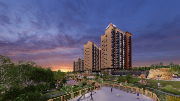 
  Продается 2-комн. квартира, 36.8 м², ЖК Калина Долина, дом 3
. Фото 4.