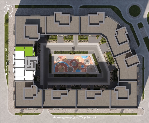 
  Продается 2-комн. квартира 62.63 м², в ЖК Новый Академ, дом 3. Фото 1.