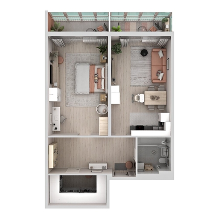 
  Продается 2-комн. квартира 81.51 м², в ЖК Аллея Парк, 1 этап. Фото 1.