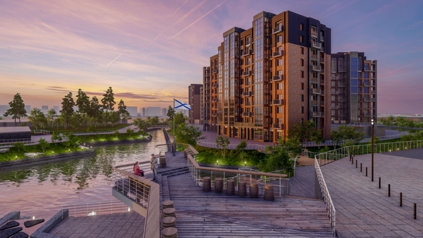
  Продается 3-комн. квартира 95.3 м², в ЖК Портовый, 1 очередь. Фото 5.