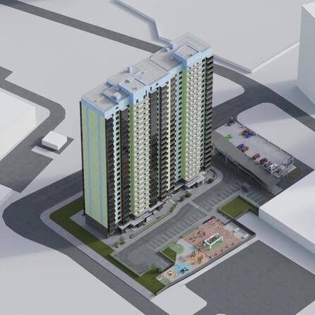 
  Продается 3-комн. квартира 55.9 м², в ЖК Зеленая высотка на Калинина. Фото 2.