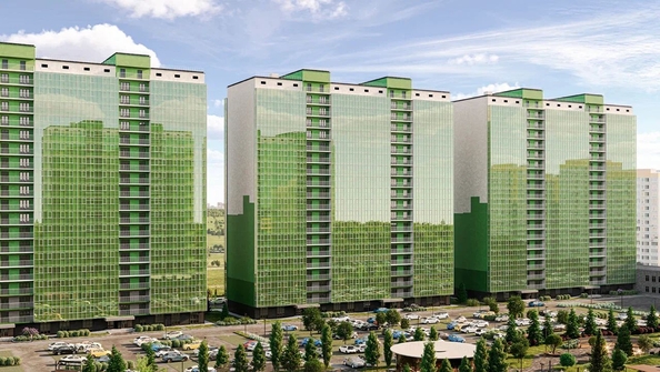 
  Продается 2-комн. квартира 61.82 м², в ЖК Аллея Парк, 2 этап. Фото 16.