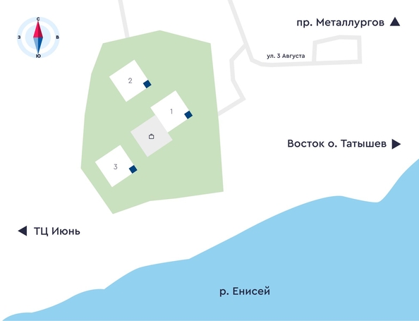 
  Продается 3-комн. квартира 84.11 м², в ЖК АЙВАЗОВСКИЙ-ЕНИСЕЙ, 2. Фото 2.