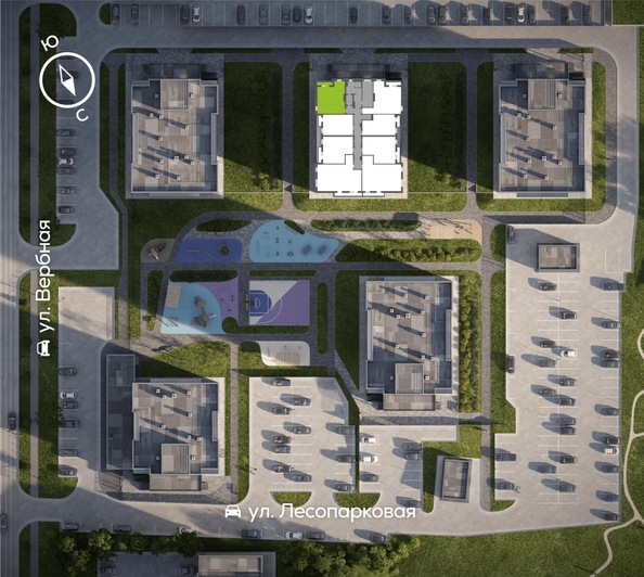 
  Продается 2-комн. квартира 53.9 м², в ЖК Белый квартал на Свободном, дом 3. Фото 1.