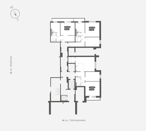 
  Продается 1-комн. квартира 40.2 м², в ЖК Белый квартал на Свободном, дом 4. Фото 5.