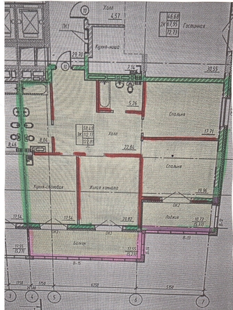 
  Продам 3-комн. квартиру 125 м², в ЖК Кристалл, корпус 2. Фото 1.