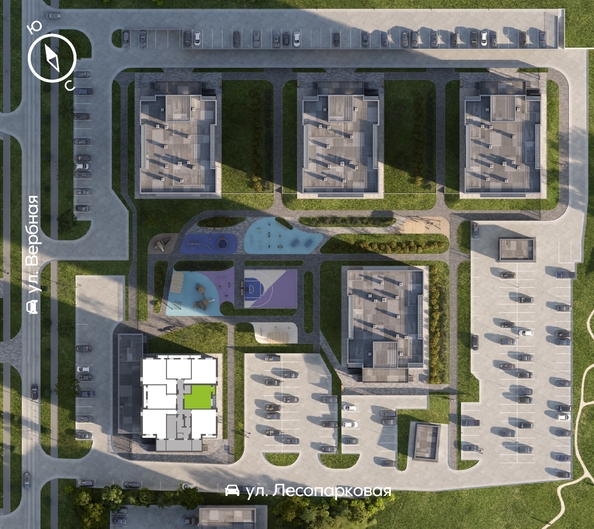 
  Продается 1-комн. квартира 49.7 м², в ЖК Белый квартал на Свободном, дом 4. Фото 1.
