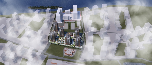 
  Продается 1-комн. квартира 42.8 м², в ЖК Портовый. Речной квартал, к 6. Фото 3.