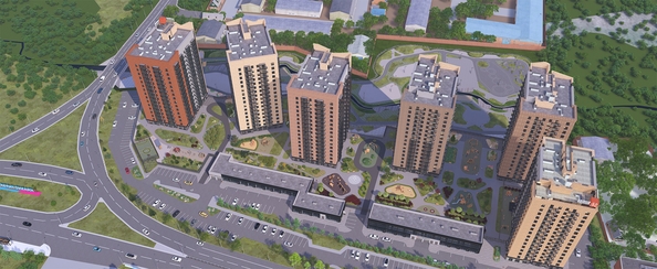 
  Продается 2-комн. квартира 47.7 м², в ЖК Калина Долина, дом 6. Фото 3.