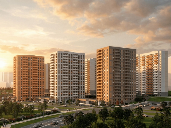 
  Продается 3-комн. квартира 70.32 м², в ЖК Нанжуль-Солнечный, дом 11. Фото 4.