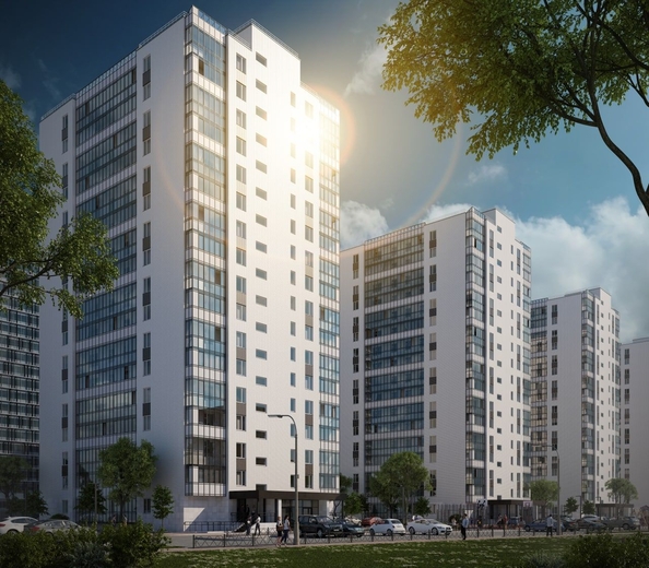 
  Продается 2-комн. квартира 52.3 м², в ЖК Дубенский, дом 7.2. Фото 3.